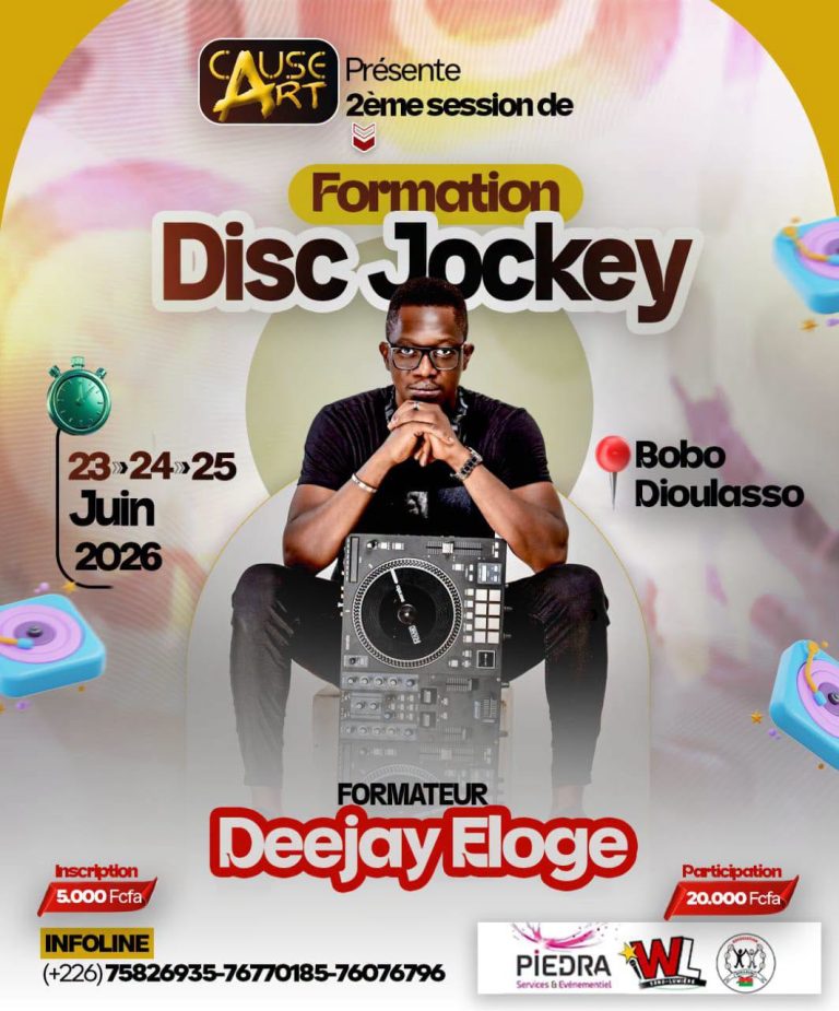 FORMATION DISC-JOCKEY À BOBO-DIOULASSO – 2ÈME SESSION