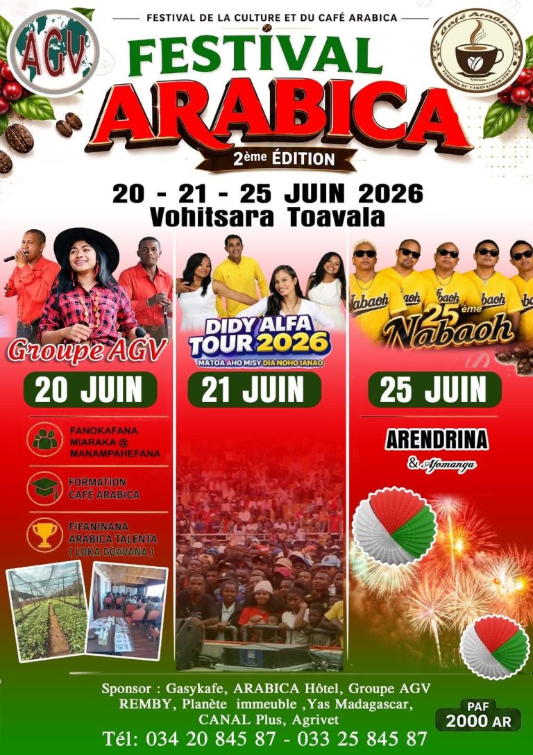 FESTIVAL CAFÉ ARABICA – 2ÈME ÉDITION