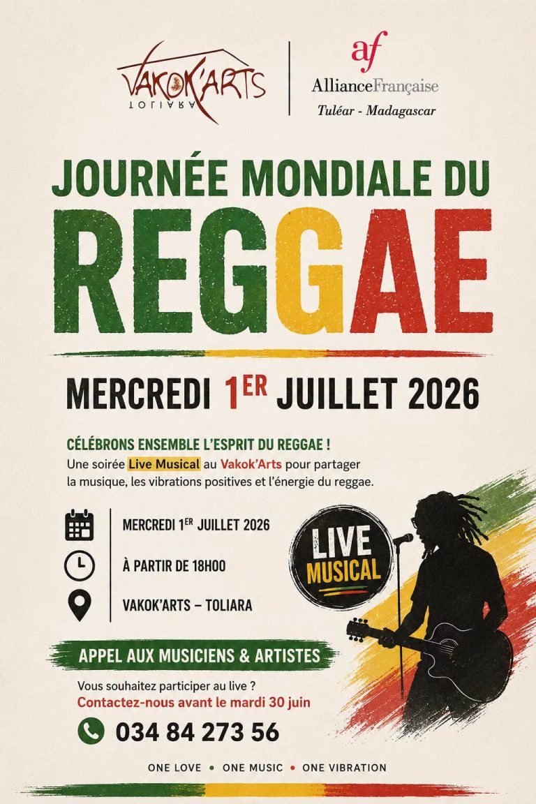 JOURNÉE MONDIALE DU REGGAE