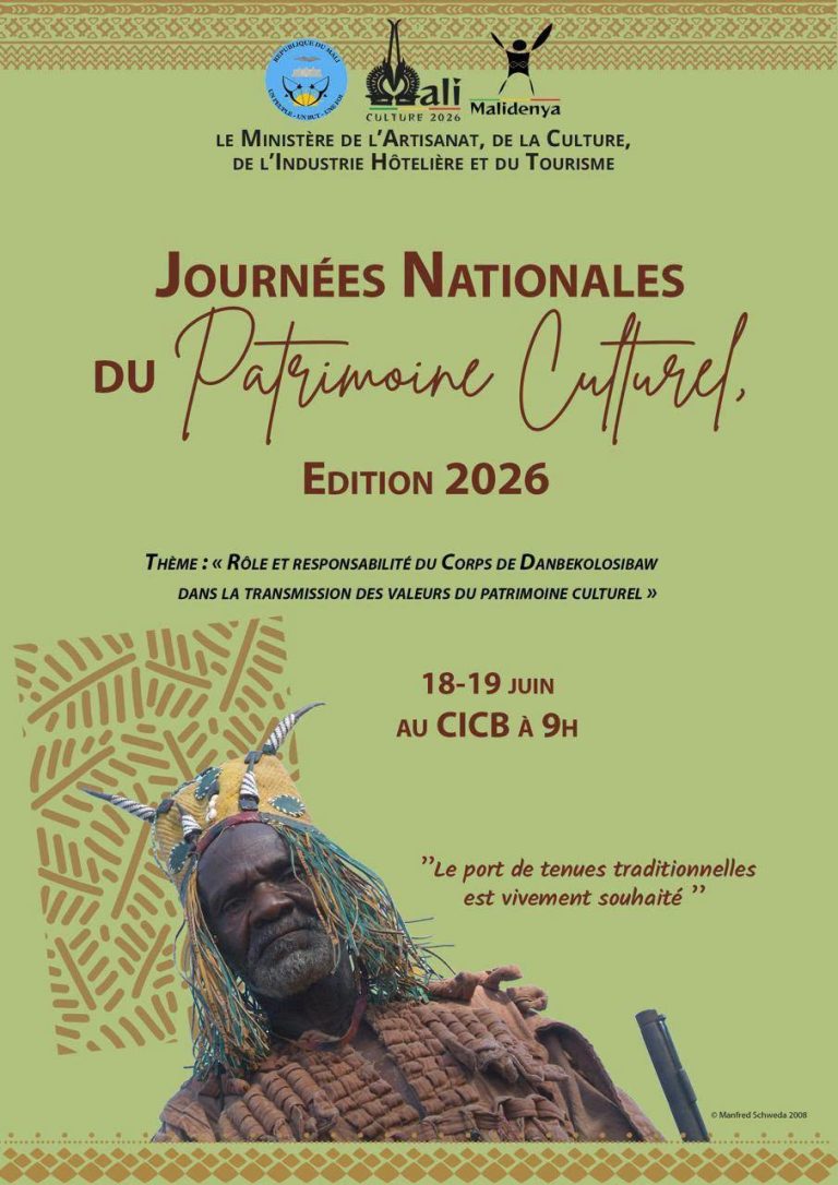 JOURNÉES NATIONALES DU PATRIMOINE CULTUREL, ÉDITION 2026