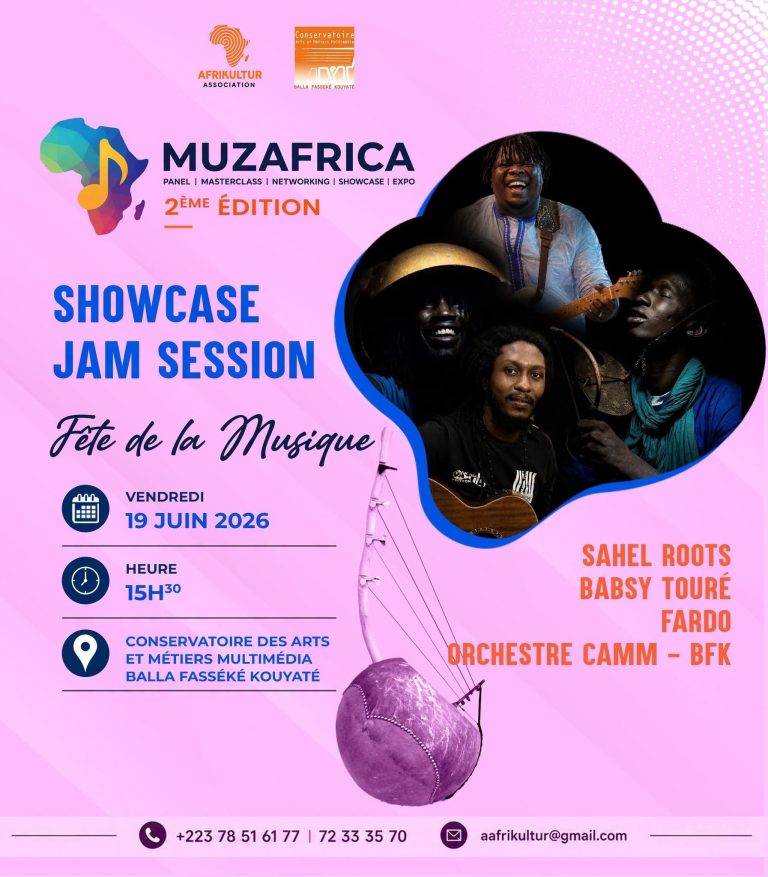 MUZAFRICA 2026 – 2ᵉ ÉDITION : FORUM DE LA MUSIQUE ET DES INDUSTRIES CULTURELLES ET CRÉATIVES DU MALI