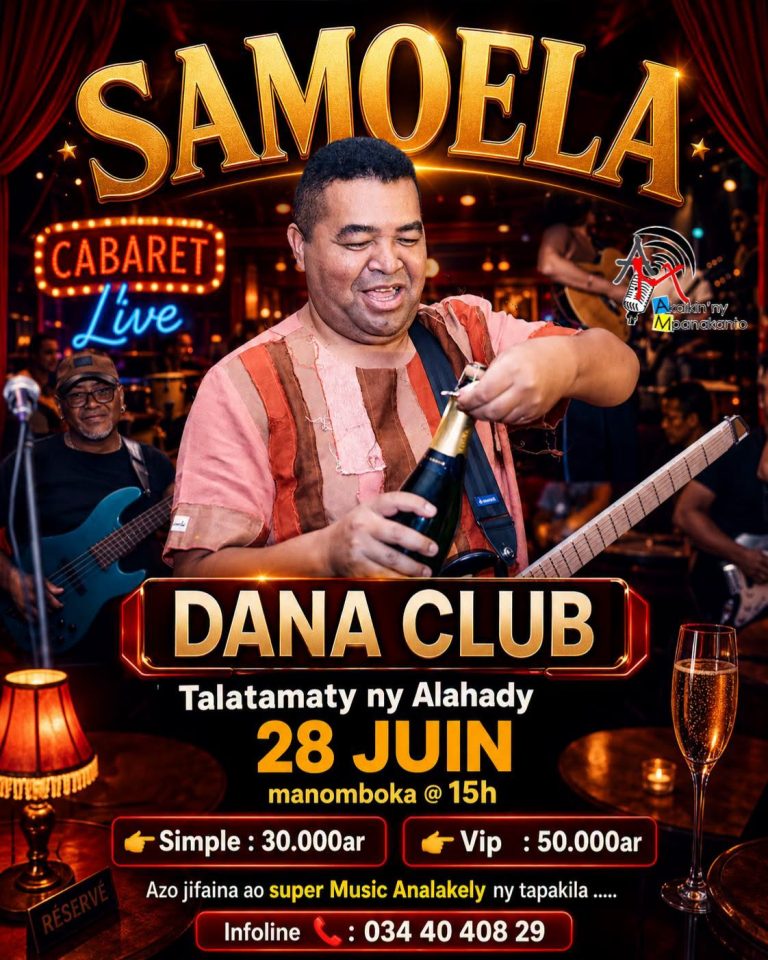 CABARET LIVE : SAMOELA AU DANA CLUB