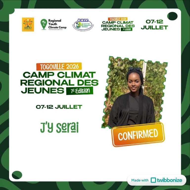 7ÈME ÉDITION DU CAMP CLIMAT RÉGIONAL DES JEUNES
