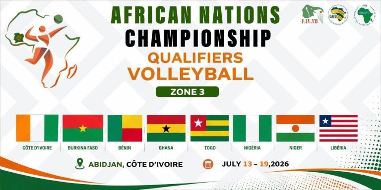 AFRICAN NATIONS CHAMPIONSHIP QUALIFIERS – VOLLEYBALL ZONE 3