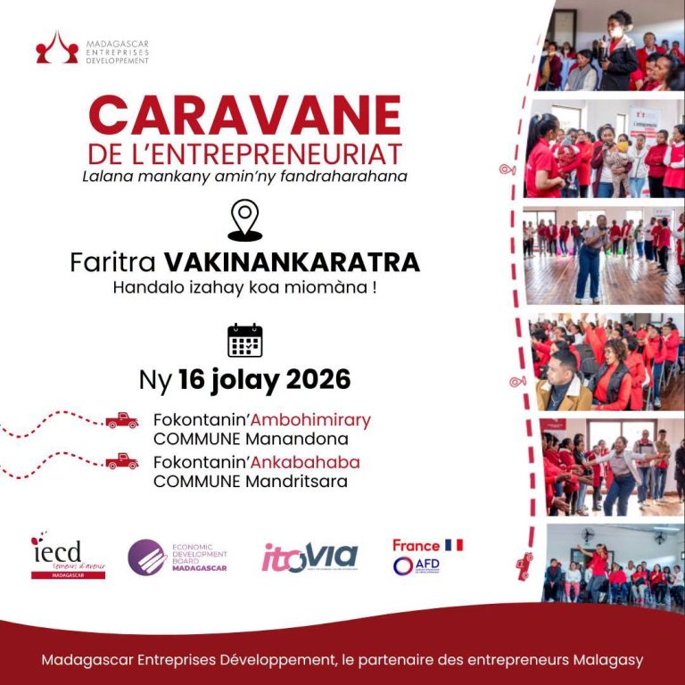 CARAVANE DE L’ENTREPRENEURIAT