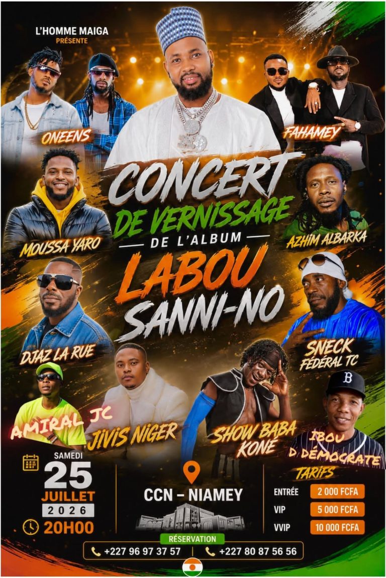 CONCERT DE VERNISSAGE DE L’ALBUM “LABOU SANNI-NO”