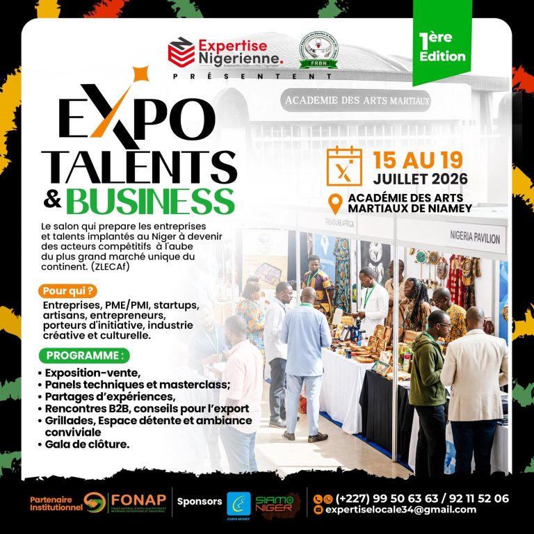 EXPO TALENTS & BUSINESS : EXPO DES MARQUES AU NIGER