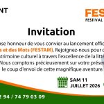 FESTIVAL DES ARTS ET DES MOTS (FESTAM) – 2ᵉ ÉDITION