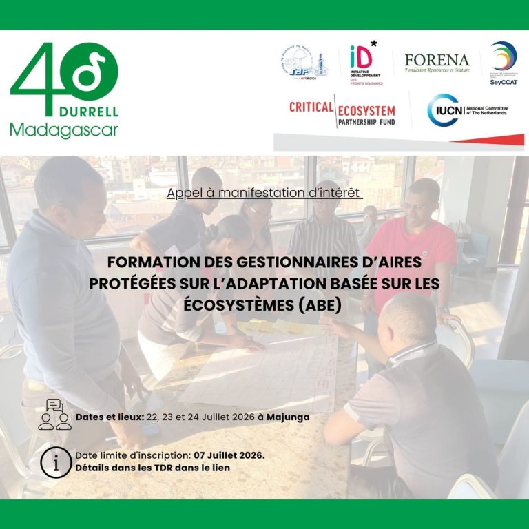 FORMATION SUR L’ADAPTATION BASÉE SUR LES ECOSYSTÈMES