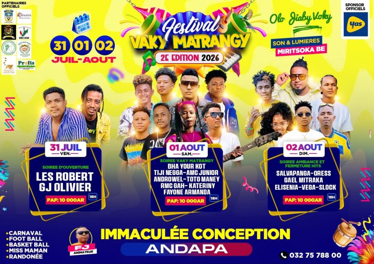 FESTIVAL VAKY MATRANGY – 2ÈME ÉDITION