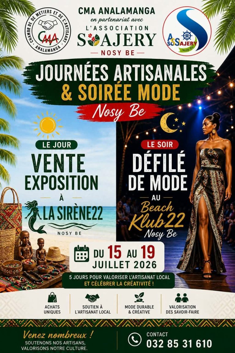 LES JOURNÉES ARTISANALES ET SOIRÉE MODE