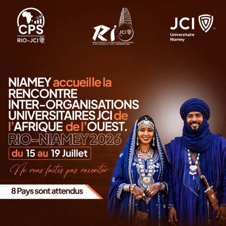 RENCONTRE INTER-ORGANISATIONS UNIVERSITAIRES JCI D’AFRIQUE DE L’OUEST – RIO NIAMEY 2026