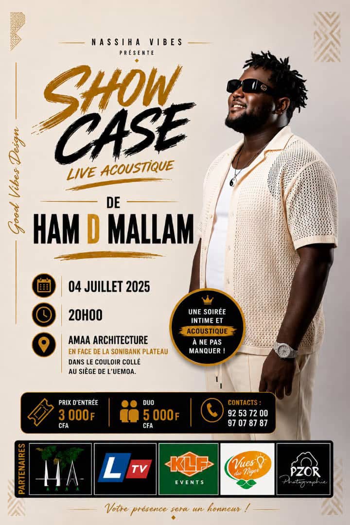 SHOW CASE DE HAM D MALLAM OFFICIEL