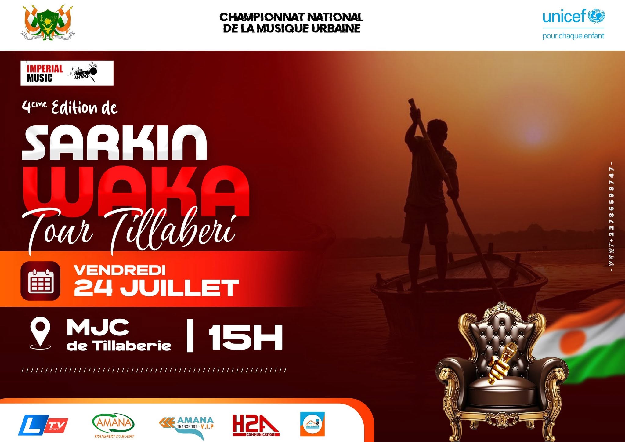 SARKIN WAKA 2026 – 4ᵉ ÉDITION (TOUR TILLABÉRI)