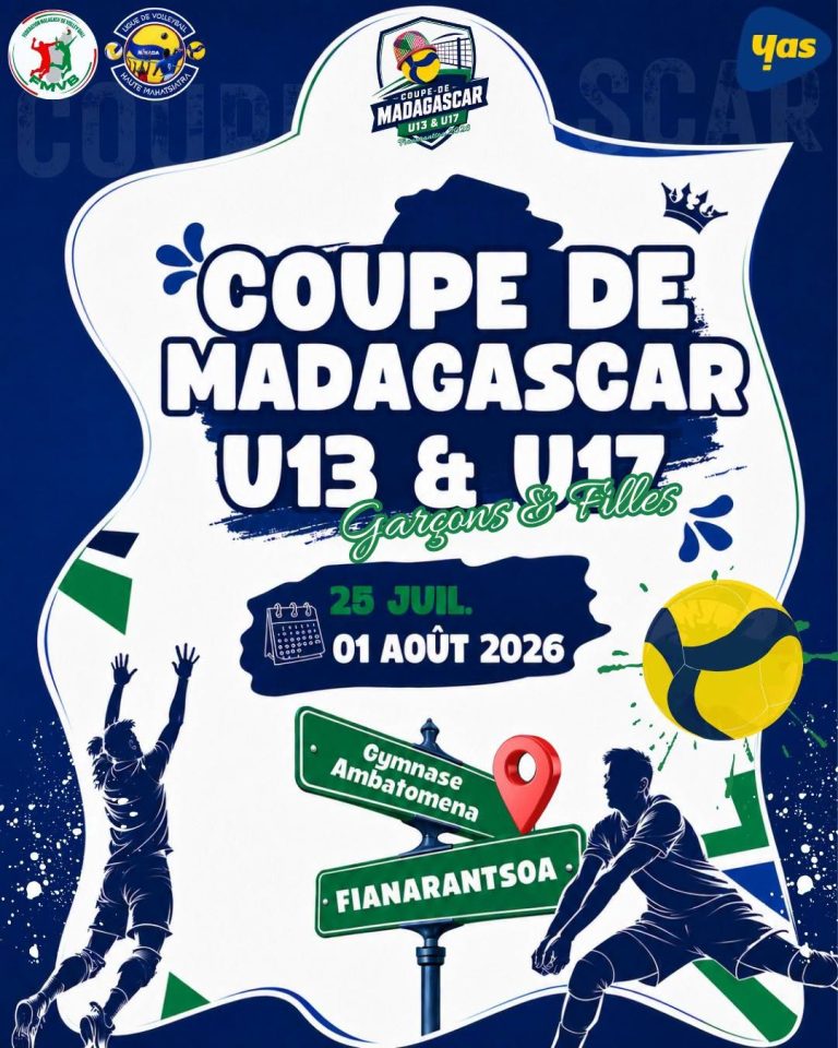 VOLLEYBALL – COUPE DE MADAGASCAR U13 U17 GARÇONS ET FILLES