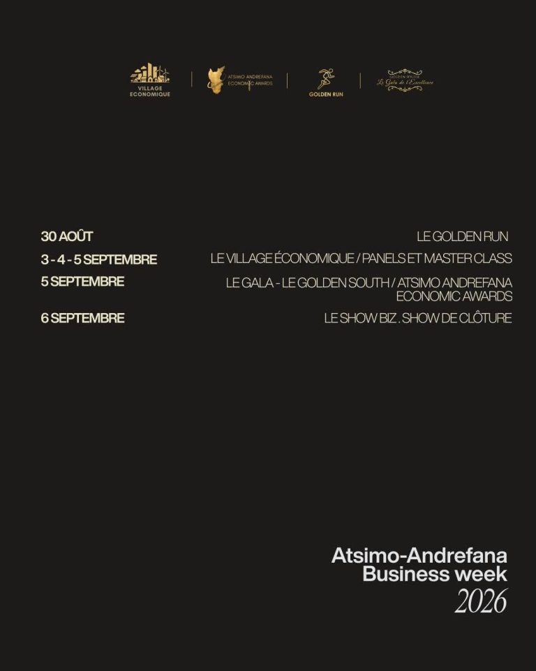 ATSIMO-ANDREFANA BUSINESS WEEK 2026