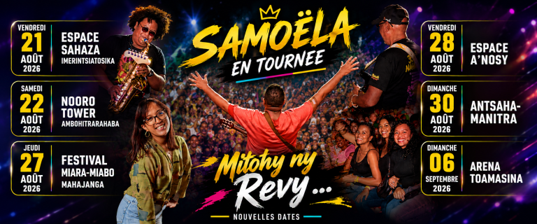 SAMOELA EN TOURNÉE
