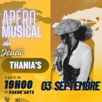 APÉRO MUSICAL DU JEUDI 3 SEPTEMBRE : THANIA’S