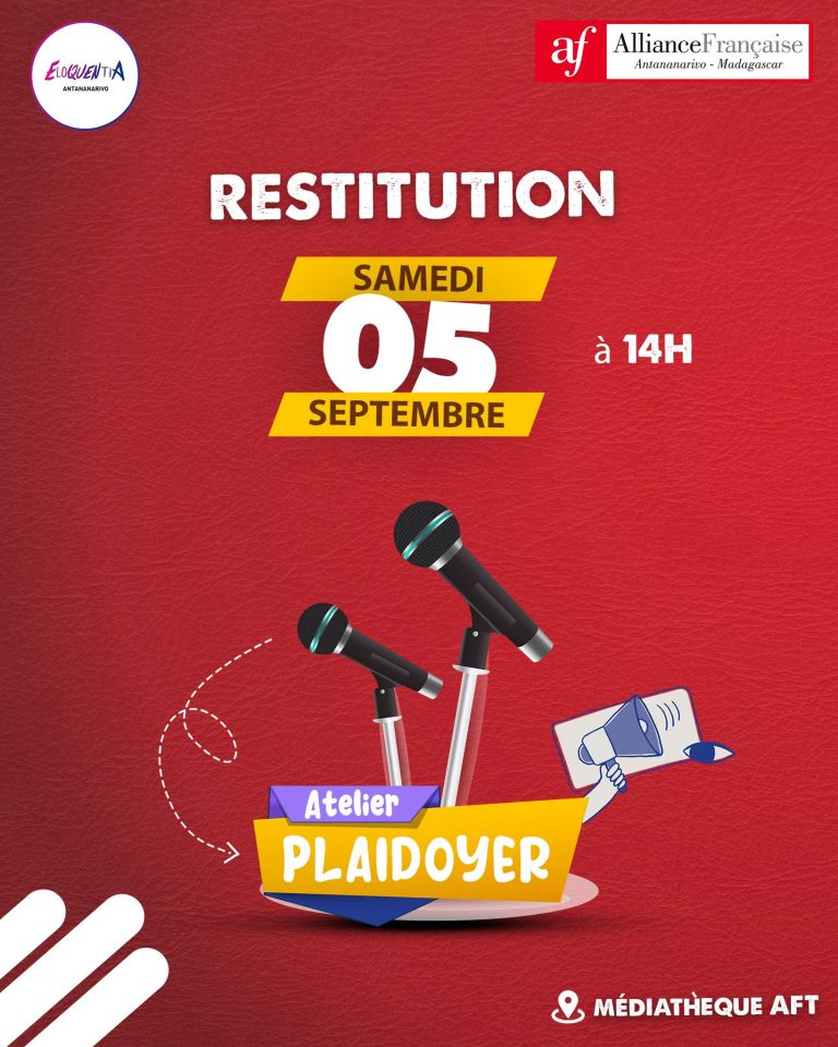 ATELIER – PLAIDOYER