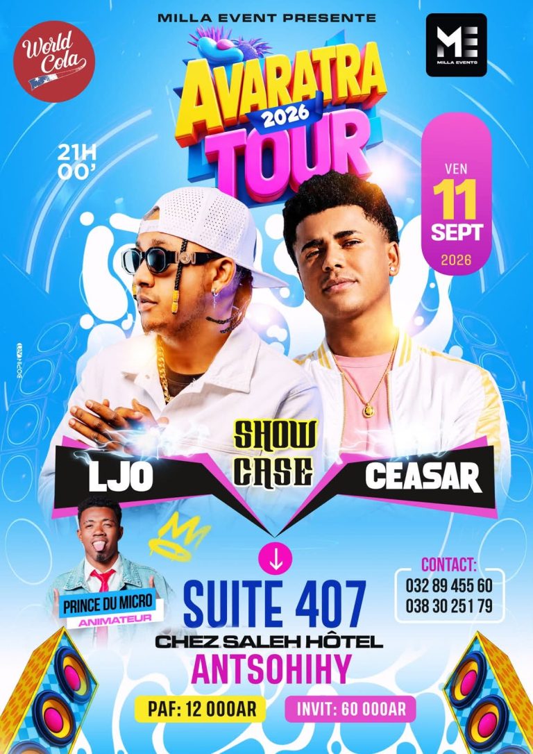 AVARATRA TOUR 2026: LJO & CEASAR