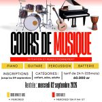 COURS DE MUSIQUE & DE PEINTURE