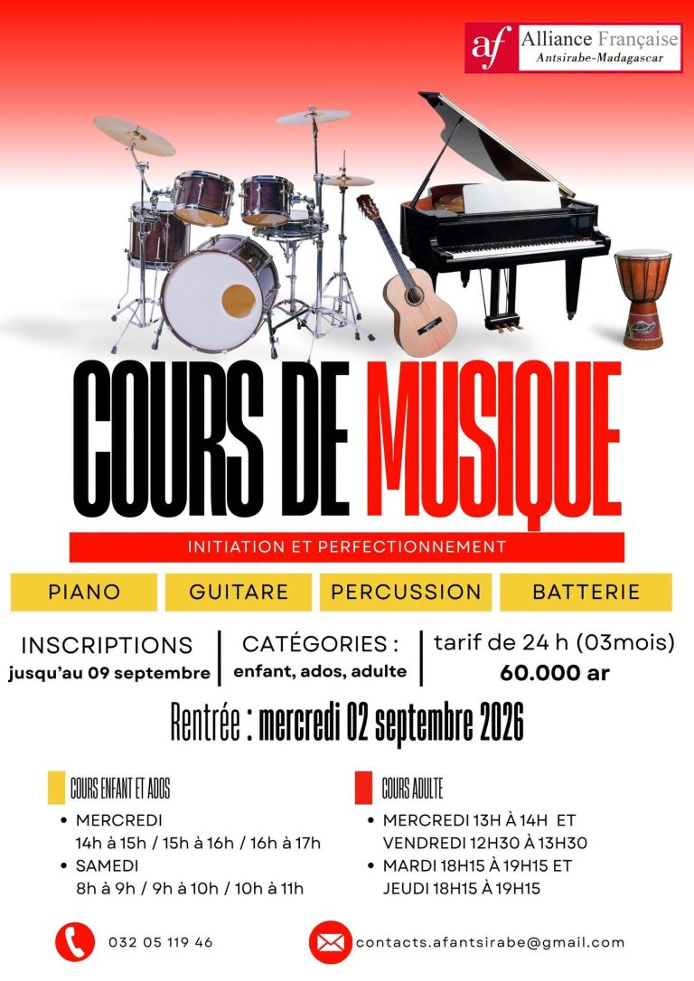 COURS DE MUSIQUE & DE PEINTURE