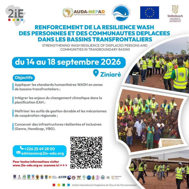 FORMATION : RENFORCEZ VOTRE EXPERTISE EN WASH POUR RÉPONDRE AUX DÉFIS DES CRISES HUMANITAIRES