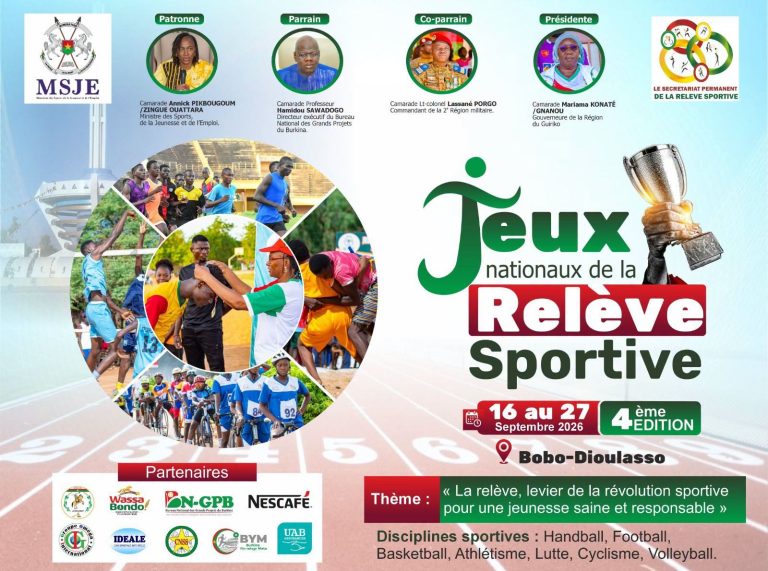 JEUX NATIONAUX DE LA RELÈVE SPORTIVE (JNRES) – 4 ÈME ÉDITION