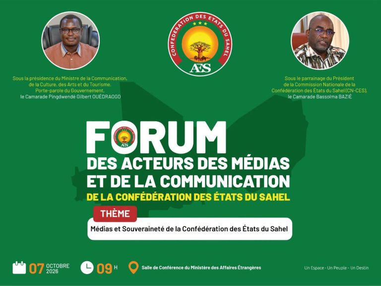 FORUM DES ACTEURS DES MÉDIAS ET DE LA COMMUNICATION DE LA CONFÉDÉRATION DES ÉTATS DU SAHEL (AES)